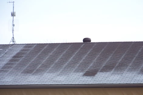 2x roof frost line