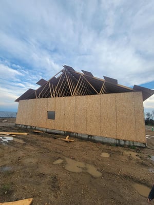 Sip wall truss roof storm damage