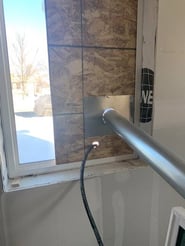 Temporarily Heating a SIP built house during construction to perform a blower door test
