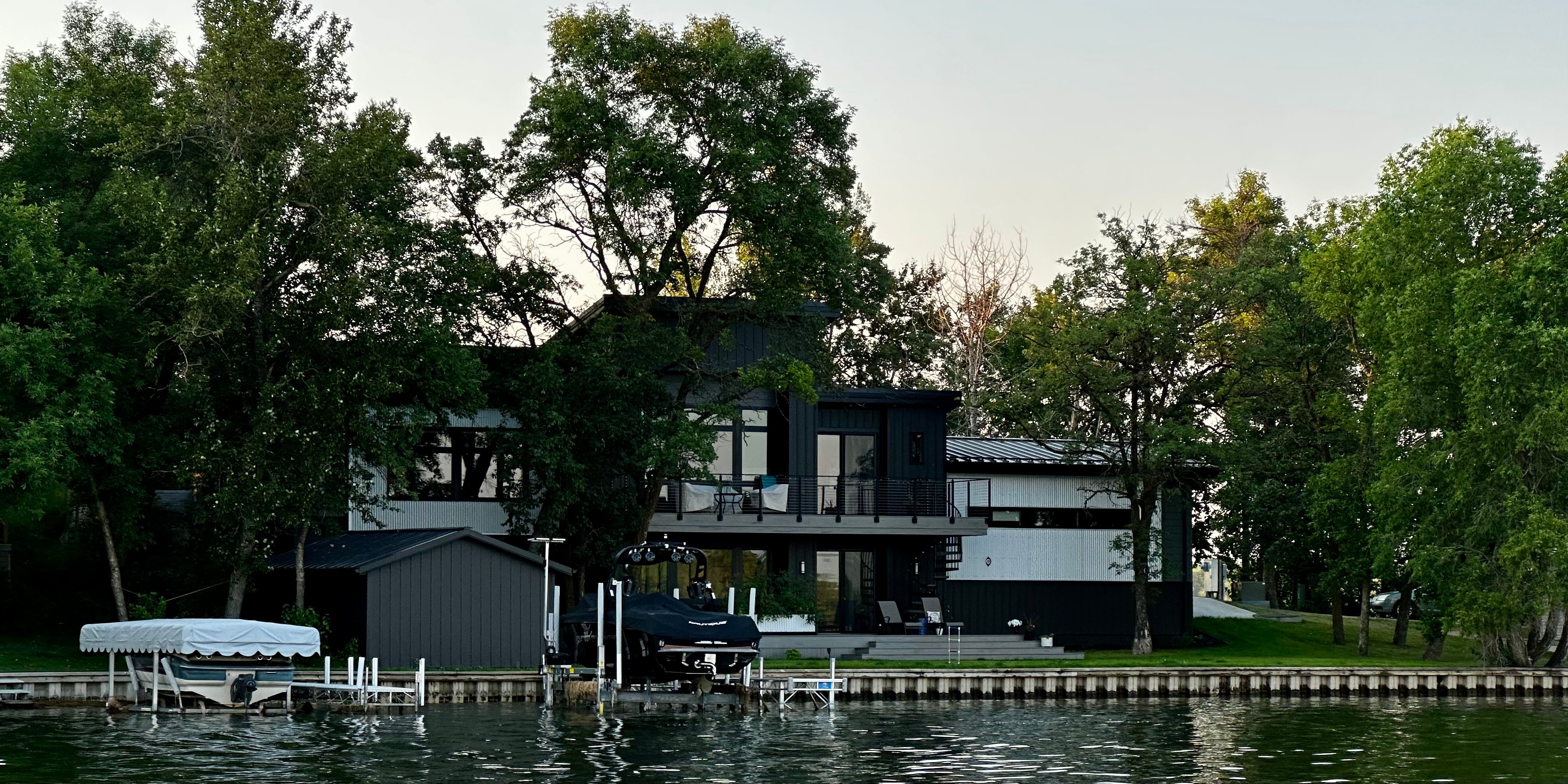 lake front sip home