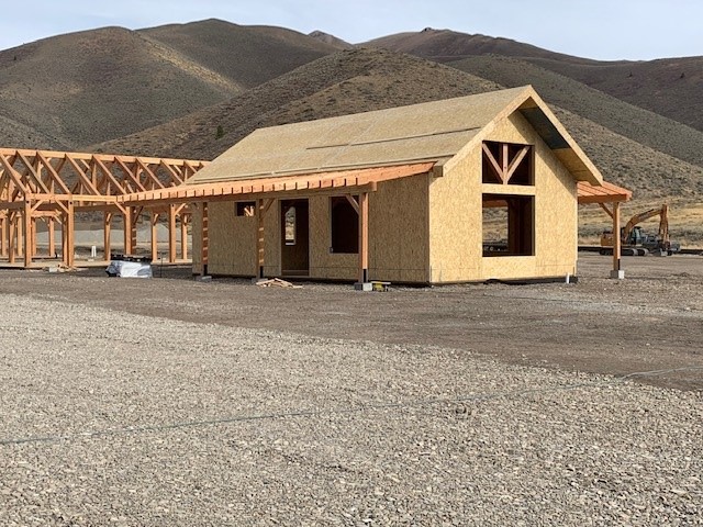 Studio Construction for Energy efficient SIP built school 